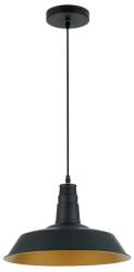 ELMARK Matt függeszték 1XE27 fekete Elmark (ELM 955MATT1 BK)