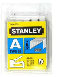 STANLEY Tűzőkapocs A Tip. 6mm 5000db - Stanley 1-tra204-5t (3840636)