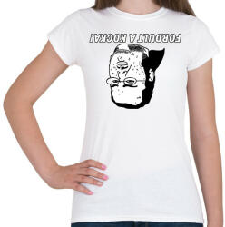 printfashion Fordult a kocka. - Női póló - Fehér (5202130)