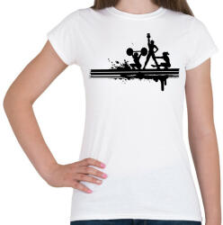 printfashion Sportolás - Női póló - Fehér (5156406)