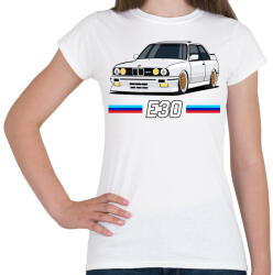 printfashion Old but gold. E30 - Női póló - Fehér (5142418)
