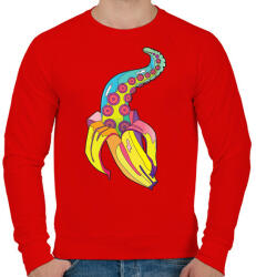 printfashion Banán csáp - Férfi pulóver - Piros (5192371)