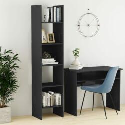 vidaXL Bibliotecă, gri extralucios, 40x35x180 cm, PAL (803406) Biblioteca