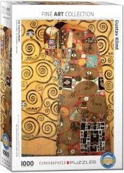 EUROGRAPHICS Puzzle Eurographics din 1000 de piese - Implinire, Gustav Klimt (EG60009961)