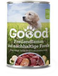 Goood Junior Freilandlamm & Nachhaltige Forelle - bárányos és pisztrángos konzerv 24 x 400 g