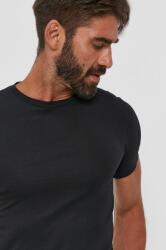 Ralph Lauren t-shirt (2-pack) fekete, férfi, sima - fekete L