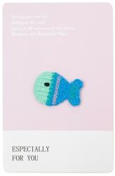 Pami Accessories Felicitare handmade Pami tricot pestisor F919-12, 15x10 cm