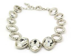 Pami Accessories Bratara placata, cu cristale Swarovski ovale