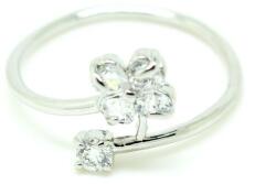 Pami Accessories Inel Spring Flower, IF-20, 18.5 mm, argintiu