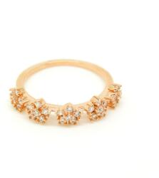 Pami Accessories Inel placat cu aur roz Jane, 16.7 mm, IC-50, Auriu roze