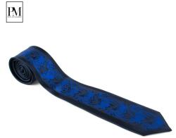 Pami Accessories Cravata barbati Pami cu model, B517-238A-4, Bleumarin