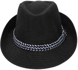 Pami Accessories Palarie de paie barbat, PB-1220-88, Negru