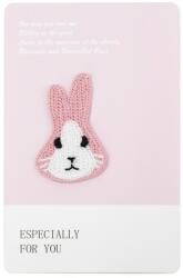Pami Accessories Felicitare handmade Pami tricot iepuras F919-12, 15x10 cm