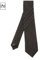 Pami Accessories Cravata barbati Pami cu dungi, B517-238A-6, Gri inchis