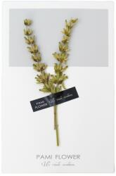 Pami Accessories Felicitare cu floare aplicata Pami Flower 241C 15 x 9 cm Verde