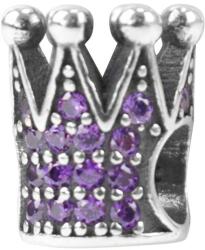 Pami Accessories Talisman coroana mov Argint S925 cu cristale zirconiu