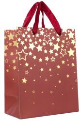Pami Accessories Punga cadou Falling Stars 18x23x10 cm, 205C, Rosu