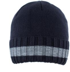 Pami Accessories Caciula barbat din tricot captusita, CB-720-20, Bleumarin