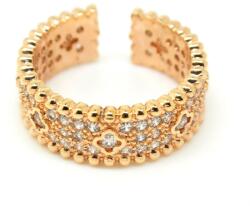 Pami Accessories Inel placat cu aur roz Carmen, 16.7 mm, IC-70, Auriu roze