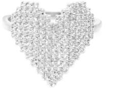 Pami Accessories Inel placat cu aur alb My love, 17.2 mm, IC-70, Argintiu