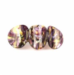Pami Accessories Clama de par de dama elemente acrilice, PAR-50-3, multicolor