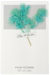 Pami Accessories Felicitare cu floare aplicata Pami Flower 241A 15 x 9 cm Albastru