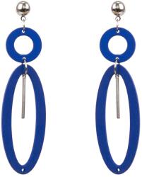 Pami Accessories Cercei dama Pami, JD1218-463, 9.5x2.5 cm, Albastru