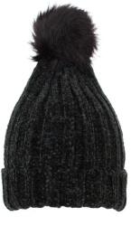 Pami Accessories Caciula de dama cu pompon Pami Glove tricotata, negru