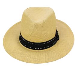 Pami Accessories Palarie paie panama barbat, PB-1220-106, Bej inchis