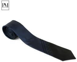 Pami Accessories Cravata barbati Pami cu dungi si cercuri, B517-238A-7, Bleumarin/Negru