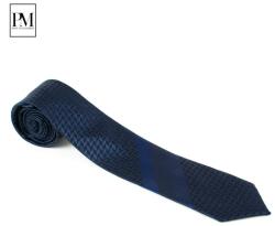 Pami Accessories Cravata barbati Pami cu model geometric, B517-238H-6, Bleumarin