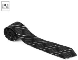 Pami Accessories Cravata barbati Pami cu carouri, B517-238F-8, Negru