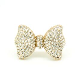 Pami Accessories Inel Mademoiselle, IF-40, 16.4 mm, auriu roze/alb