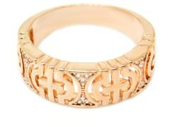 Pami Accessories Inel placat cu aur roz Cindy, 17.2 mm, IC-70, Auriu roze