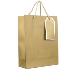 Pami Accessories Punga cadou Pami Uni Karo 18x24x8 cm, UNI KARO-S, Auriu