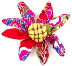 Pami Accessories Brosa dama handmade floare BRC-25-5, 9, 5x9, 5 cm, multicolor