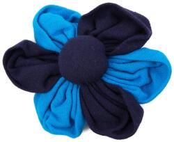 Pami Accessories Brosa dama handmade floare, 10x10 cm, albastru