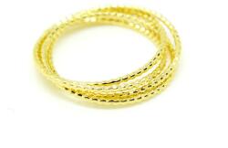 Pami Accessories Set 4 inele placate cu aur Susan, 16.7 mm, IC-30, Auriu