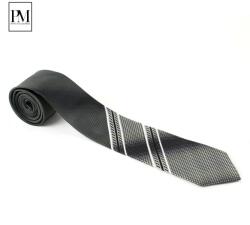 Pami Accessories Cravata barbati Pami cu model degrade, B517-238E-7, Multicolor