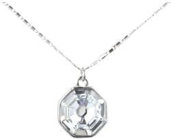 Pami Accessories Colier cu pandantiv cristal Swarovski, CLC-70 octogon