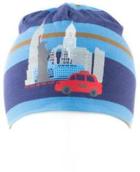 Pami Accessories Fes bebe baiat ''New York'' cu dungi, 44-46 cm