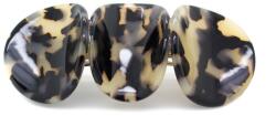 Pami Accessories Clama de par de dama elemente acrilice, PAR-50-2, multicolor