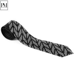 Pami Accessories Cravata barbati Pami cu model geometric, B517-238D-12, Negru
