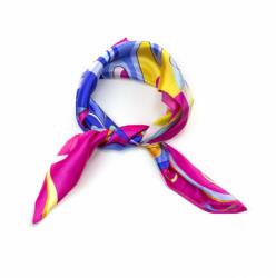 Pami Accessories Batic dama matase silk touch fluture multicolor