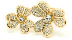 Pami Accessories Inel Two Flowers, IF-30, 18 mm, auriu