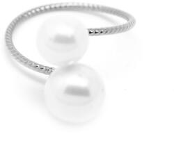 Pami Accessories Inel placat cu aur alb Jessica, 17.2 mm, IC-30, Argintiu