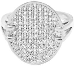 Pami Accessories Inel placat cu aur alb Victoria, 18.5 mm, IC-70, Argintiu