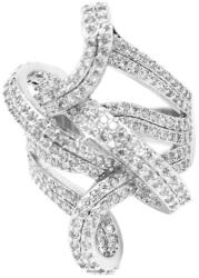 Pami Accessories Inel placat cu aur alb Megan, 18.5 mm, IC-120, Argintiu