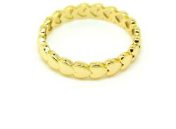 Pami Accessories Inel placat cu aur Margaret, 16 mm, IC-30, Auriu