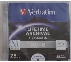 Verbatim BD-R M-Disc 4x JC 25GB - 1 piece (43822) - vexio